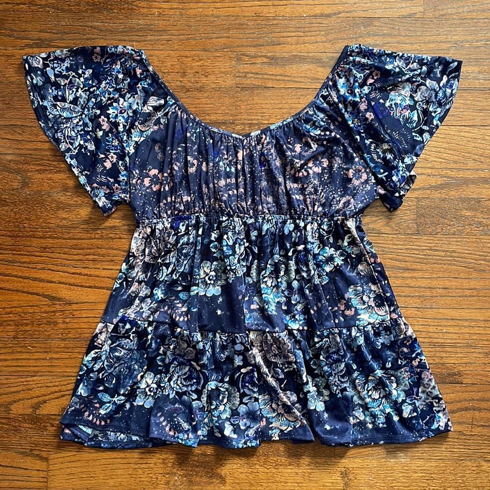 Free People Sun Kissed Babydoll Blouse - Picture 5 of 5
